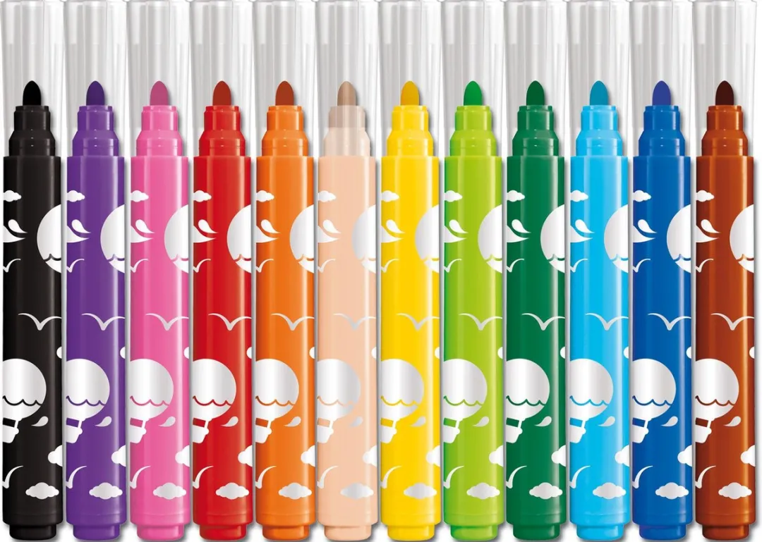 Maped Color'peps Maxi Viltstiften - 12 Stuks