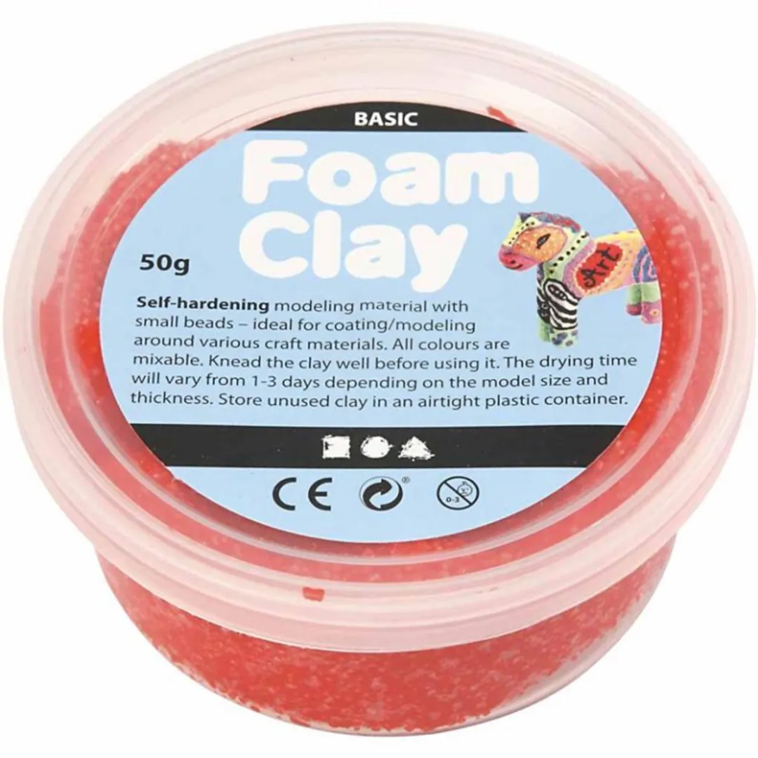 Foam Clay Rood 35g