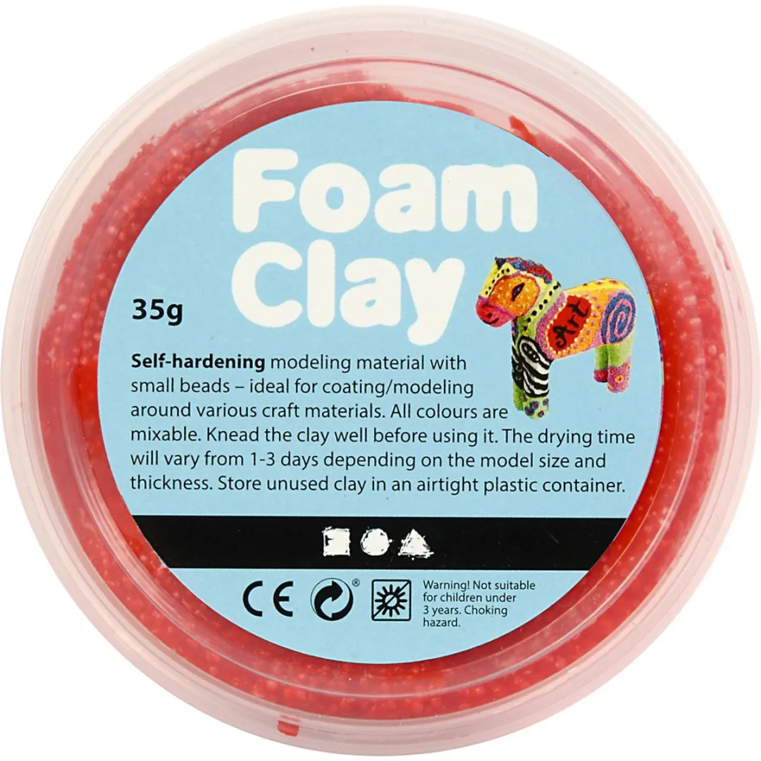 Foam Clay Rood 35g