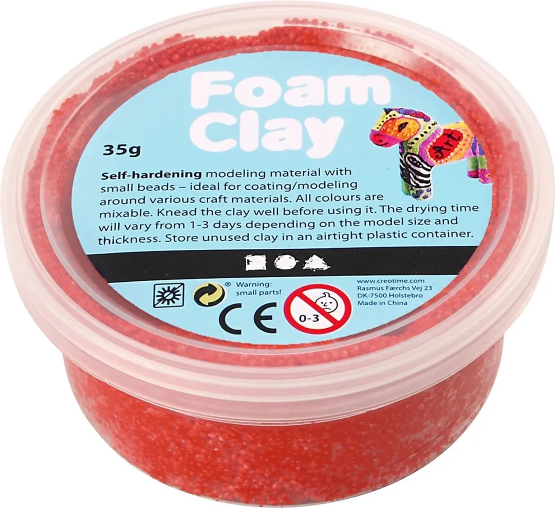 Foam Clay Rood 35g