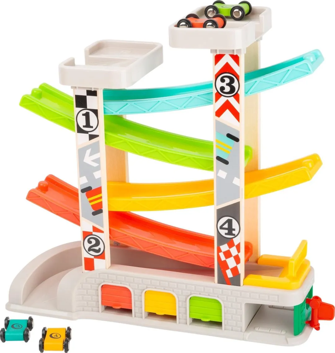 Small Foot Racebaan met Parkeergarage 321810