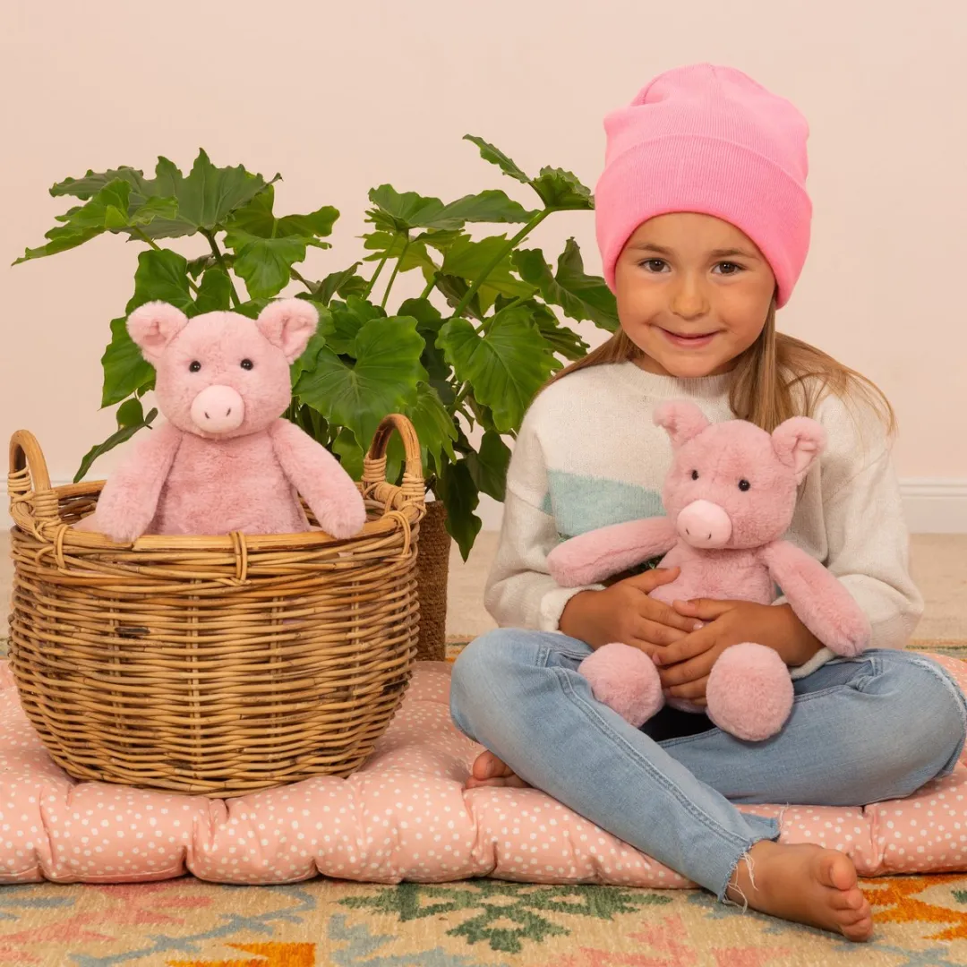 Teddy Hermann Knuffel Varken Roze 32cm