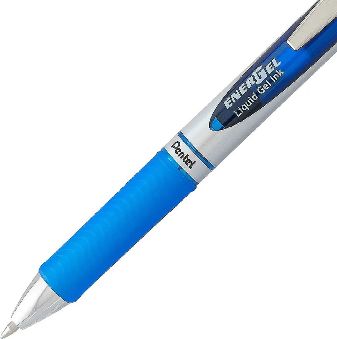 Pentel Energel XM Klick 0.7mm Blauw - 12 Stuks