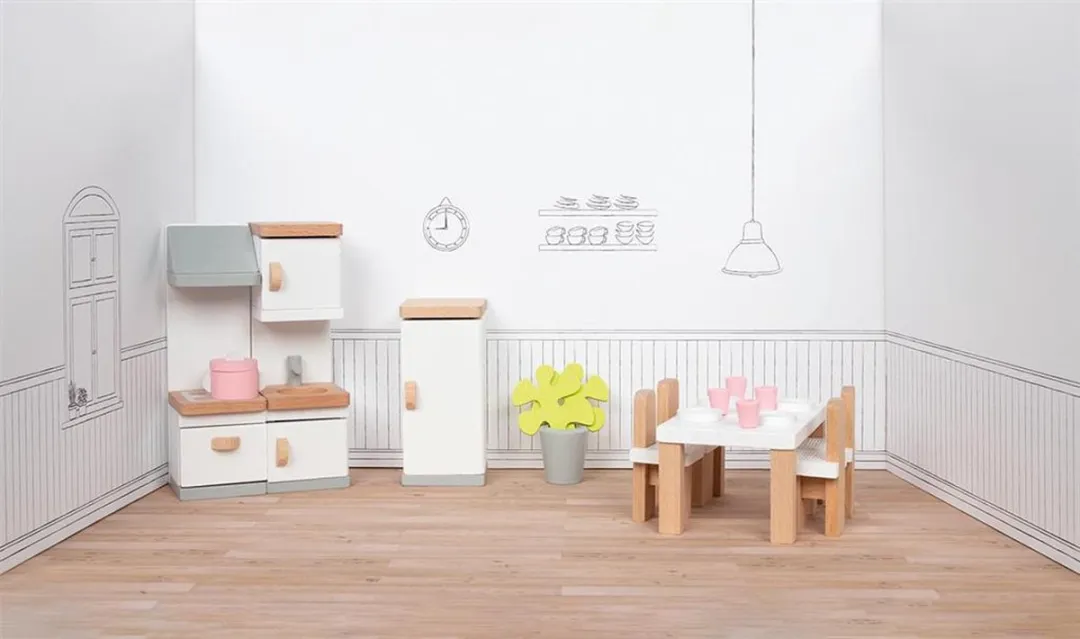 Goki Design Keuken Poppenhuismeubeltjes 20-delig