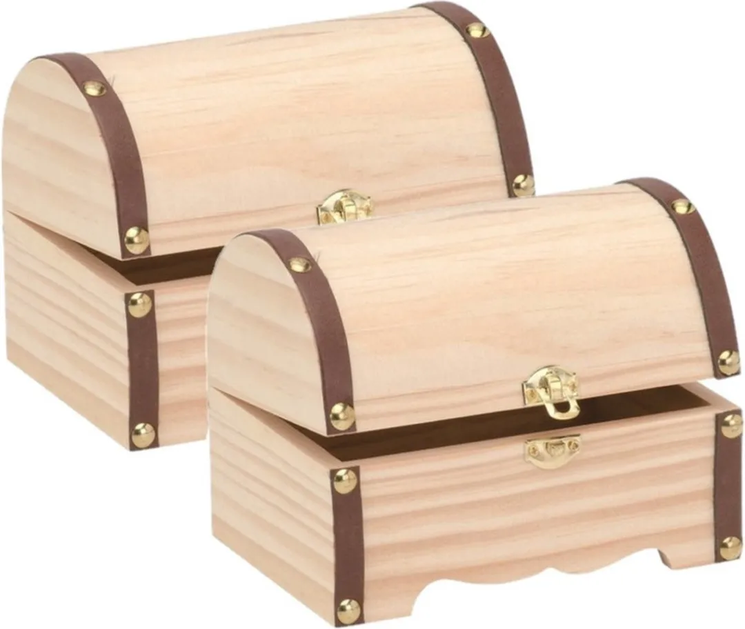 Glorex Hobby Houten Sieradenkistje