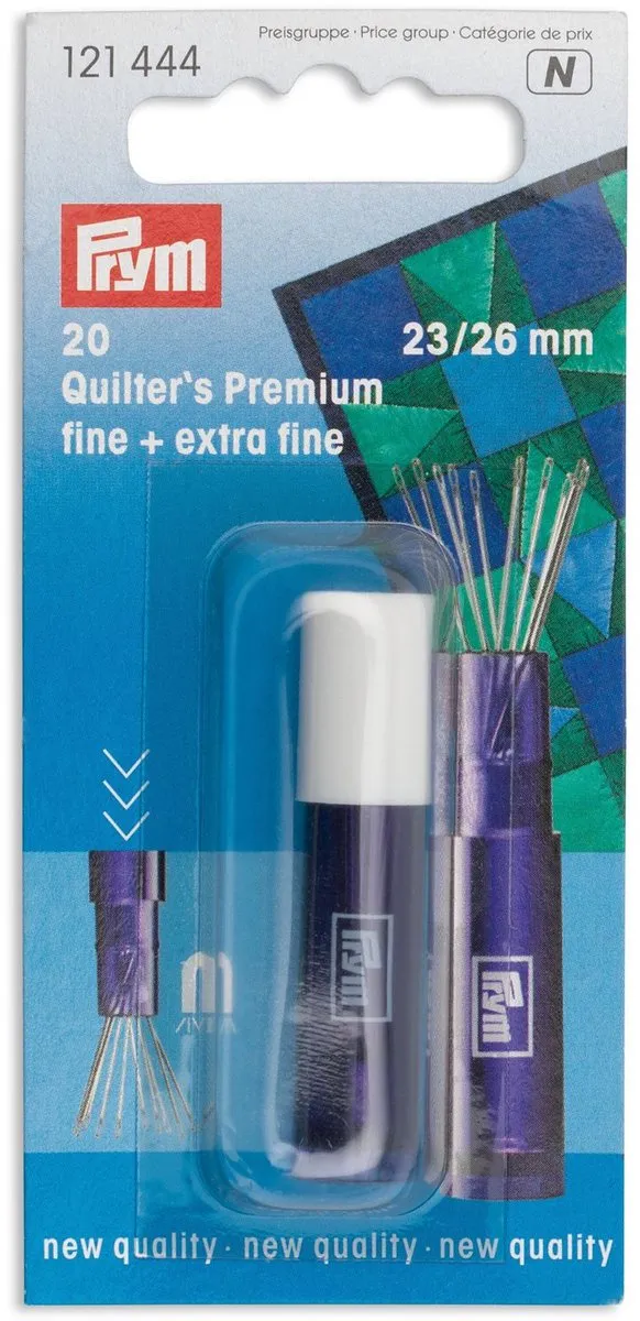 Prym Quiltingnaalden Assortiment 23-26mm - 20 Stuks