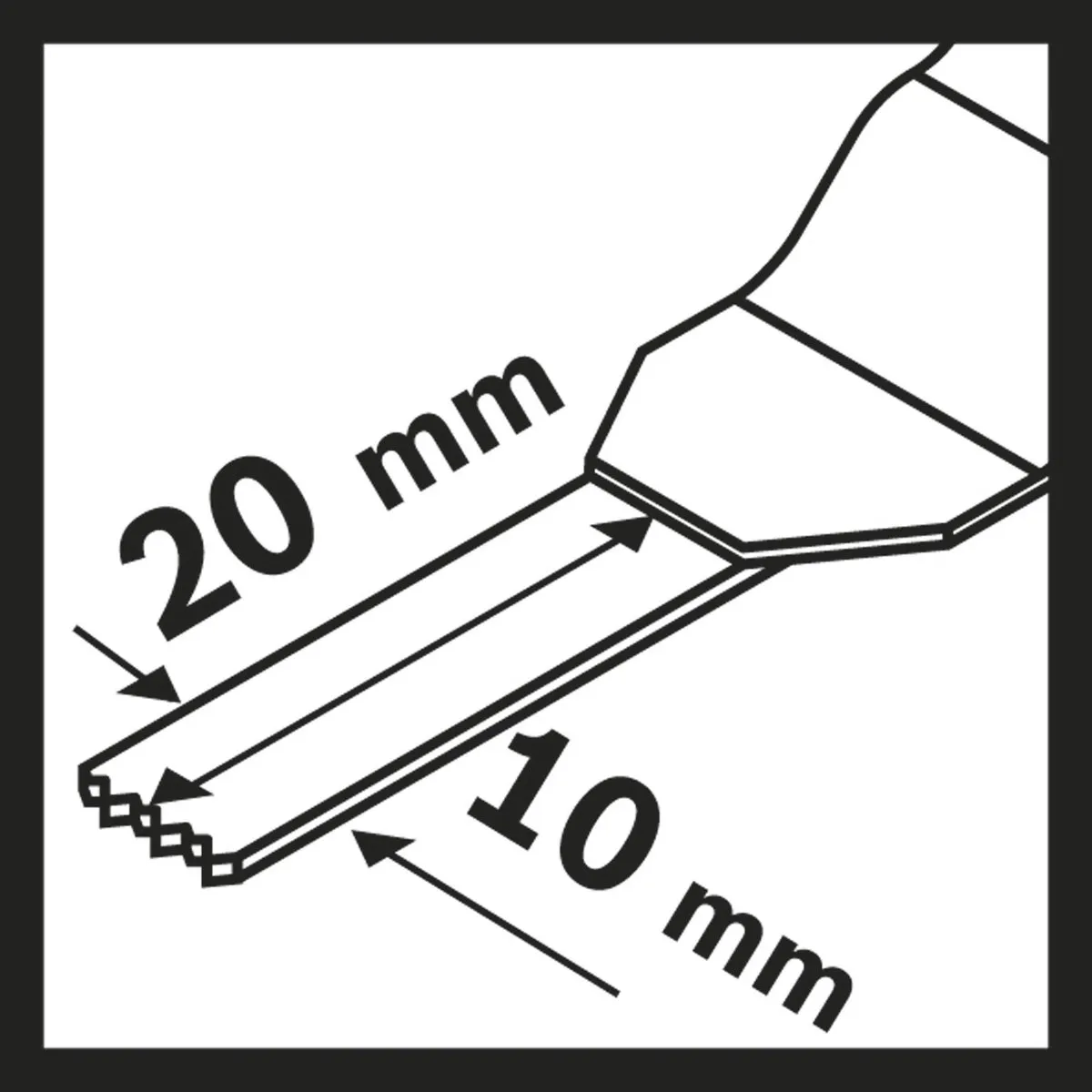Bosch AIZ 10 AB Invalzaagblad Metaal - Oscillerend