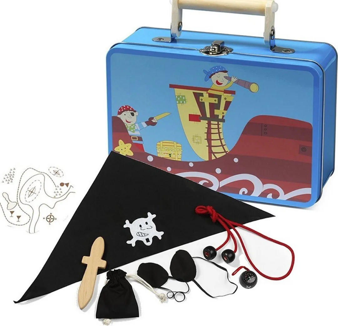 Toys Metalen Piratenkoffer