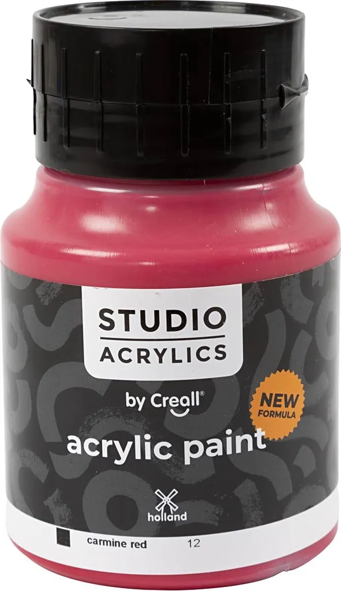 Creativ Company Creall Studio Acrylverf Carmine Red 500ml