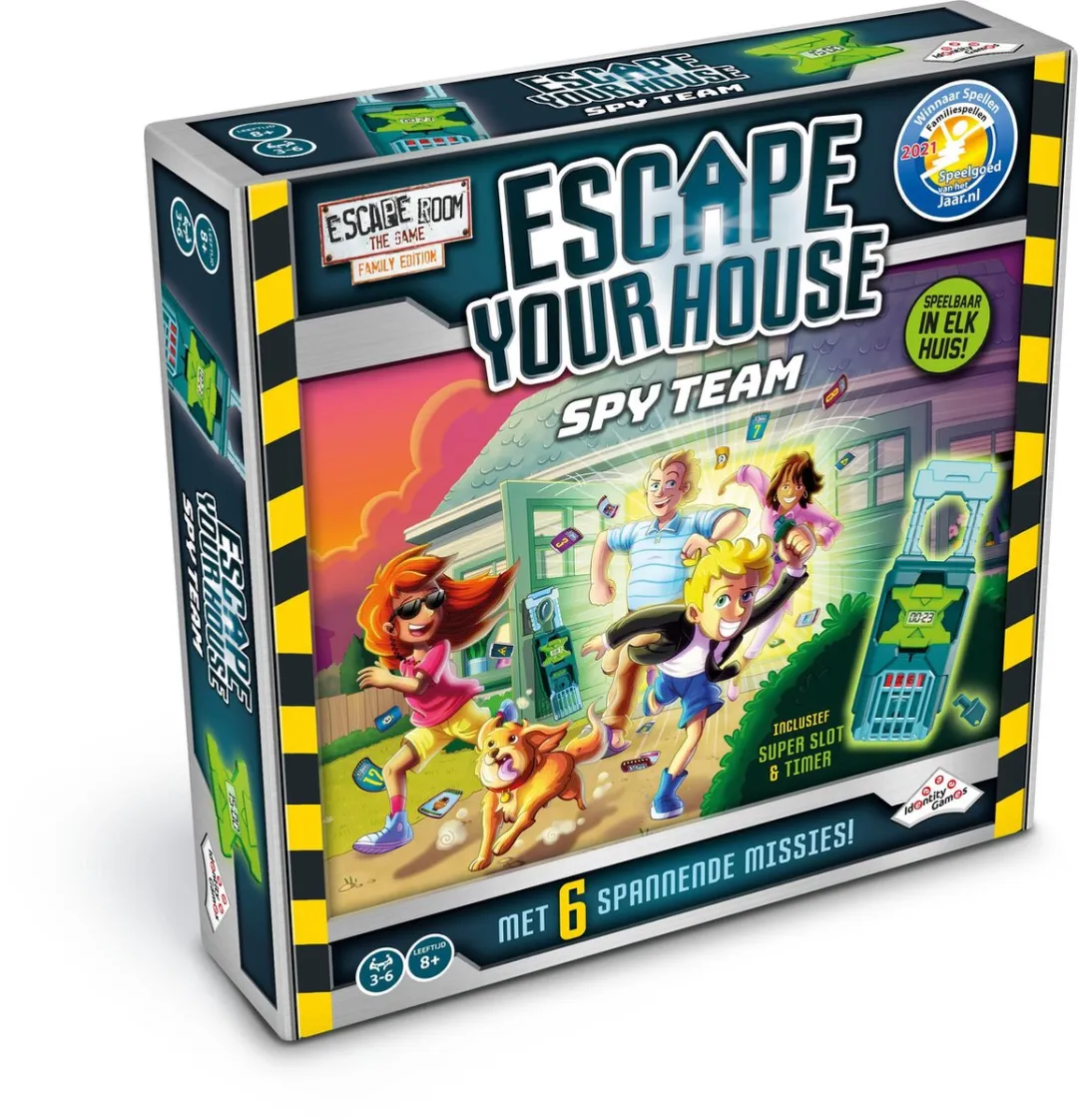 Identity Games Escape Your House Familiespel 15586