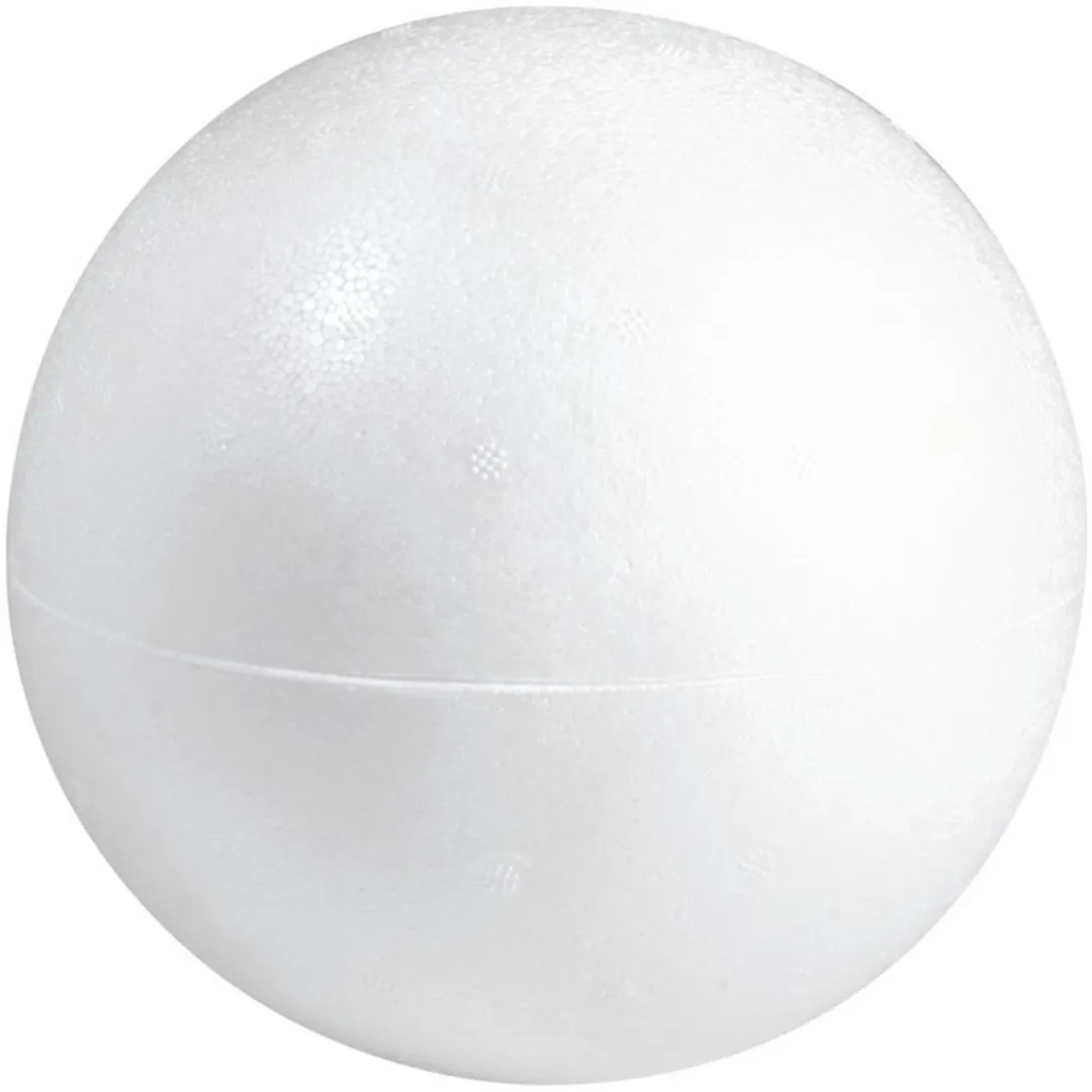 Rayher Hobby Holle Piepschuim Bal 20cm - 8 Stuks Wit
