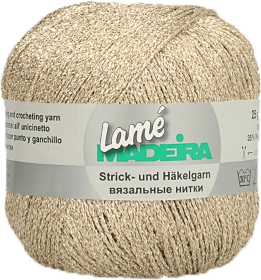 Madeira Lamé Garen Goud 423
