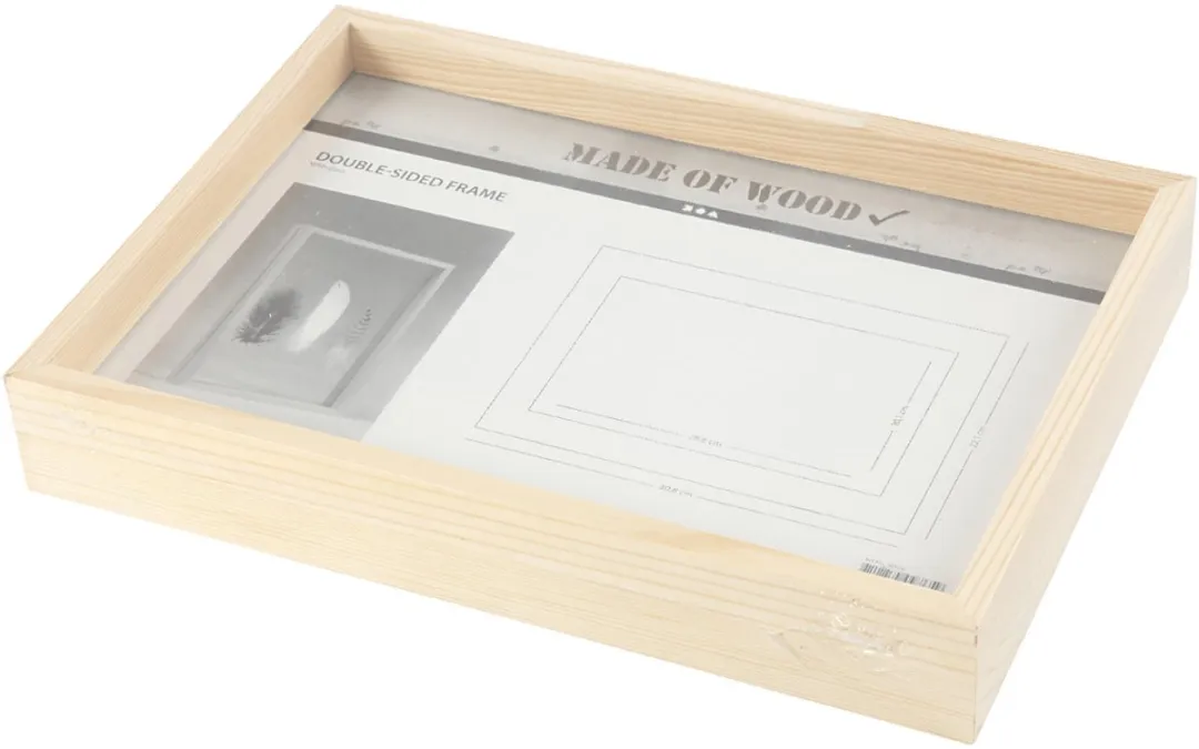Creativ Company Houten Dubbelzijdige Lijst A4 - Blank