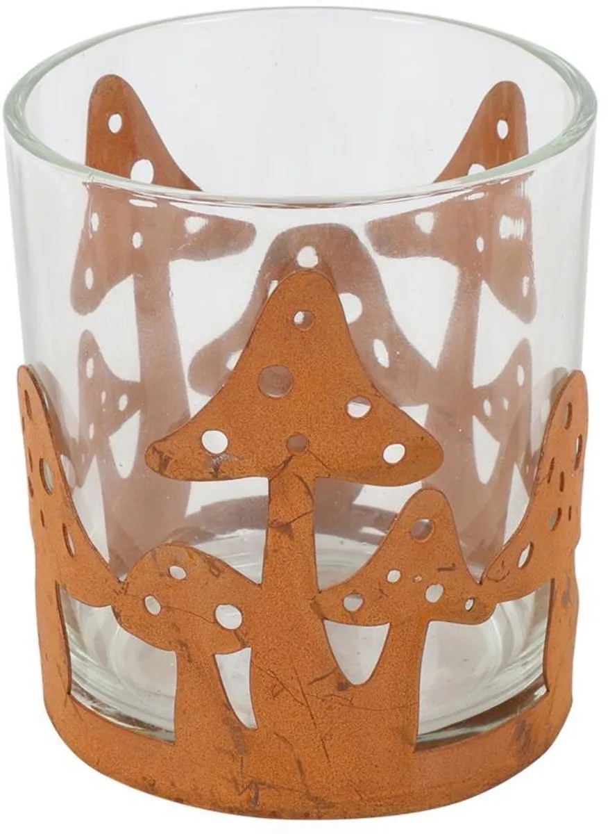 Countryfield Theelicht Paddenstoel Multicolor