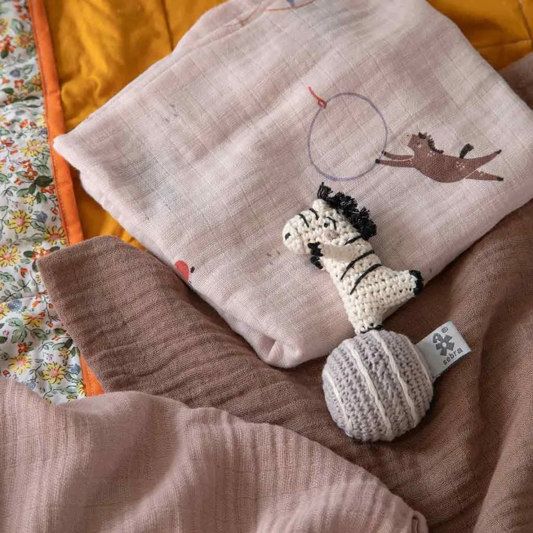Sebra Rammelaar Zebra - Wit