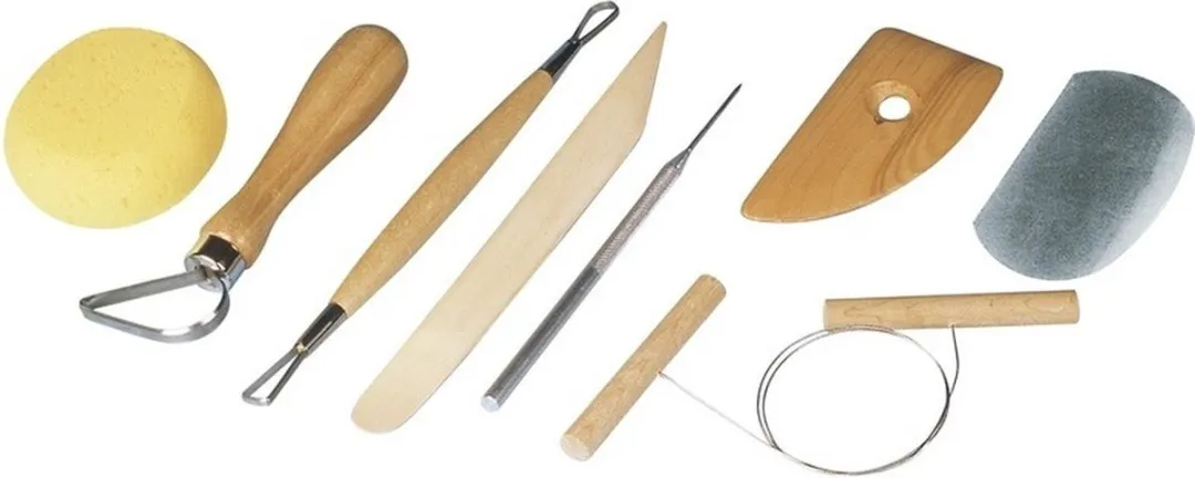 Rayher Boetseergereedschap 8-delig