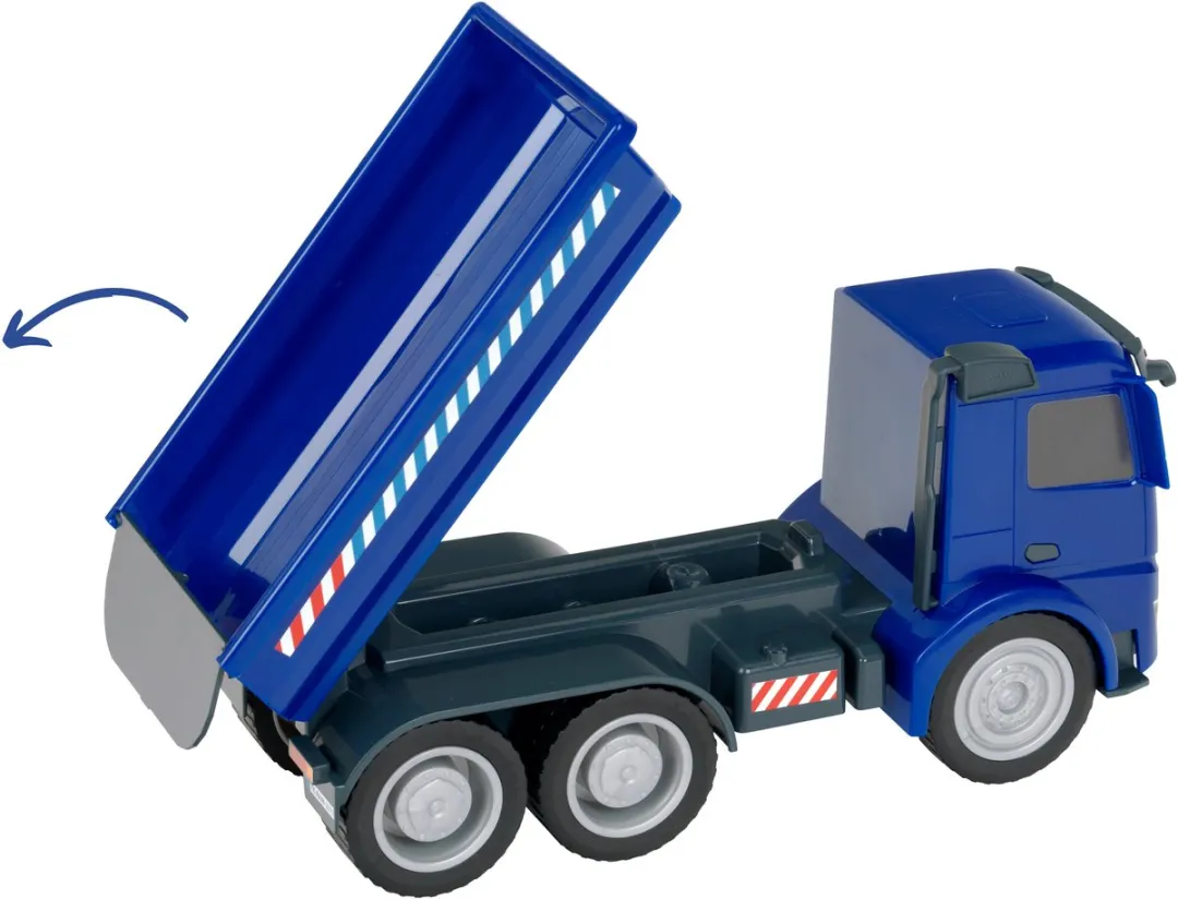 Klein Toys Mercedes-Benz Arcos Kiepwagen 1:24 - Blauw