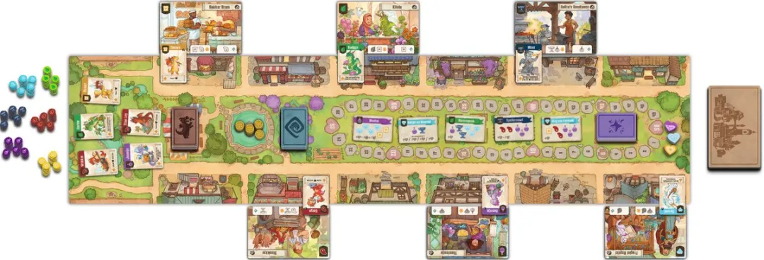 White Goblin Games Flamecraft Familiespel - 1-6 Spelers