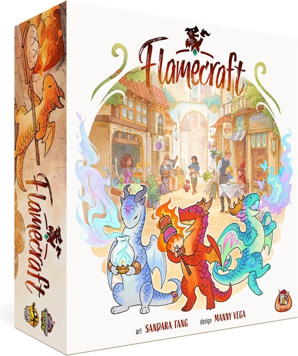 White Goblin Games Flamecraft Familiespel - 1-6 Spelers