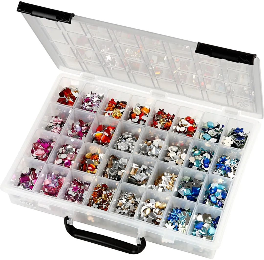 Creativ Company Strasstenen 32x360 Stuks - 6-16mm - Assorti