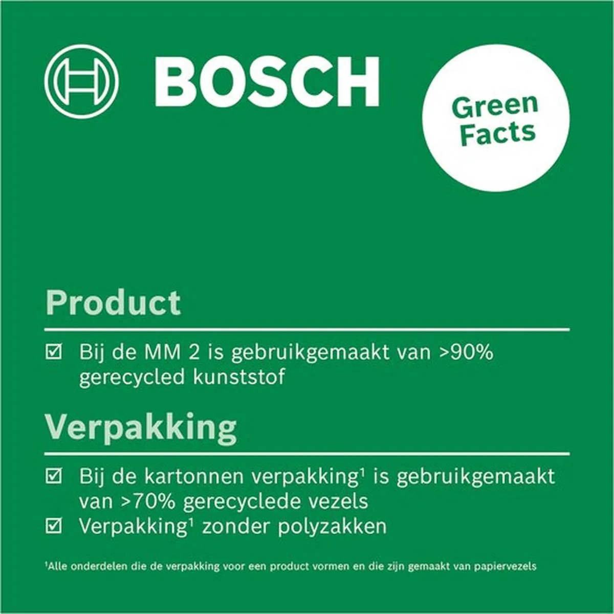 Bosch MM 2 Universeelklem - 1/4" Statiefschroefdraad - Zwart