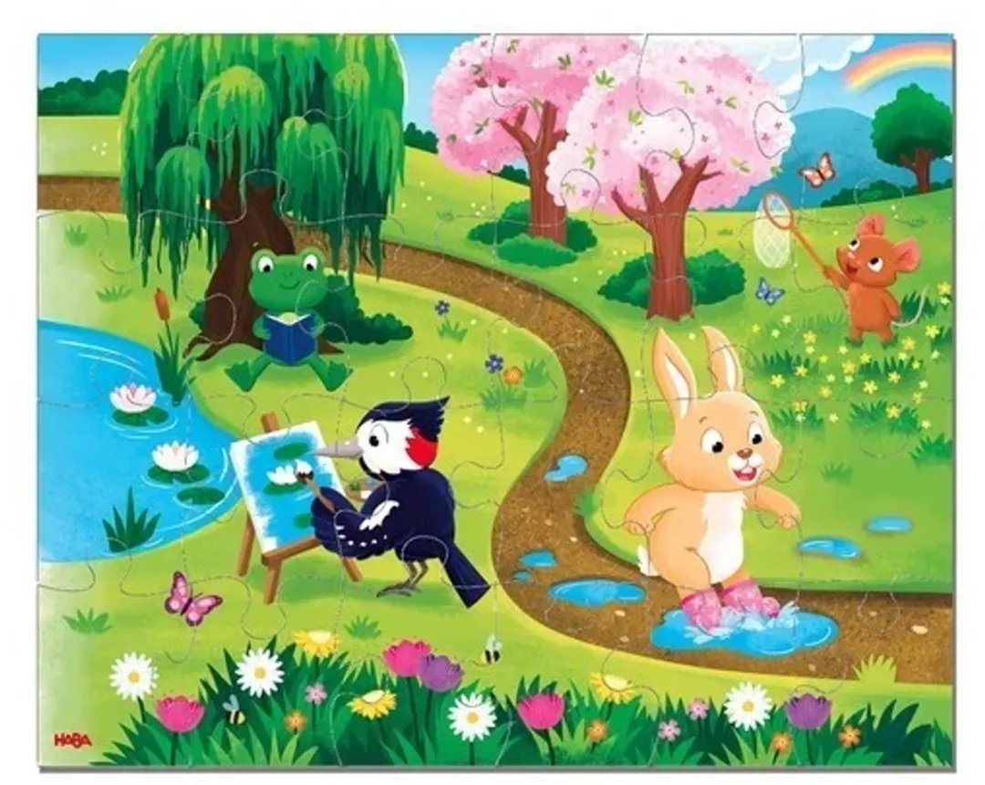 Haba Puzzel Seizoenen 24 Stuks