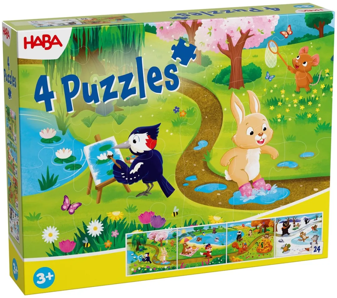 Haba Puzzel Seizoenen 24 Stuks