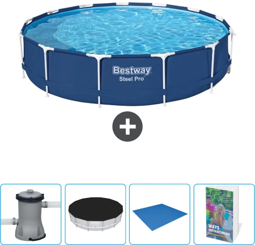 Bestway Steel Pro Zwembad 396x84cm