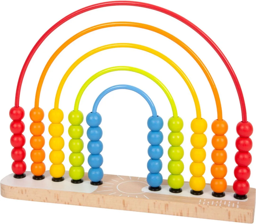 Small Foot Regenboog Houten Motoriekspiraal - 11965 - afbeelding 6 van 6