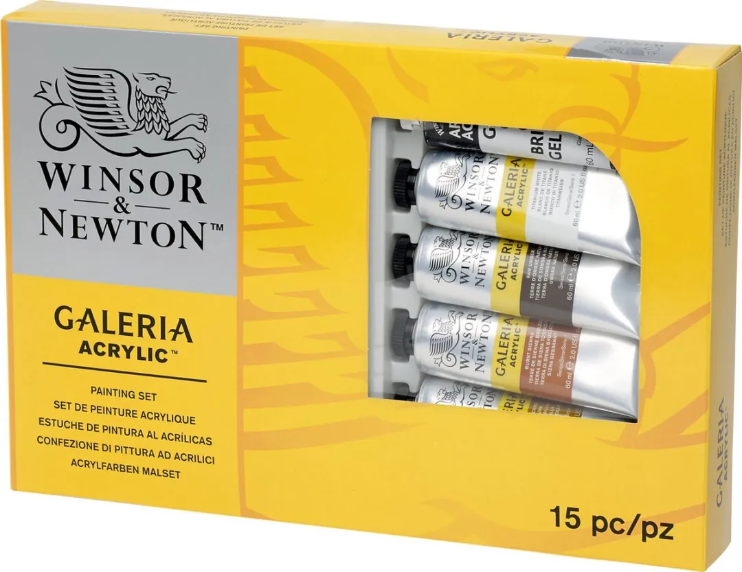 Winsor & Newton Galeria Acrylverf 9 Kleuren 60ml