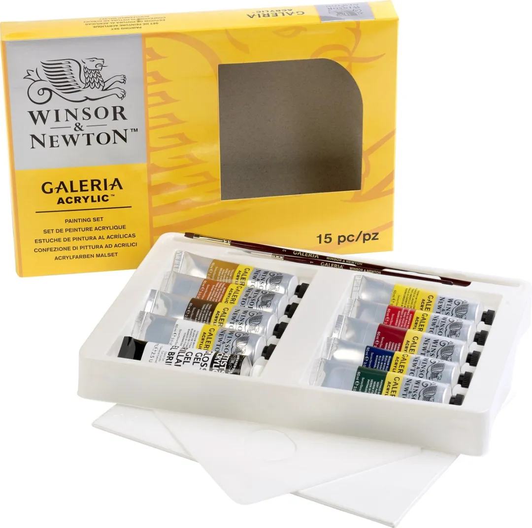 Winsor & Newton Galeria Acrylverf 9 Kleuren 60ml