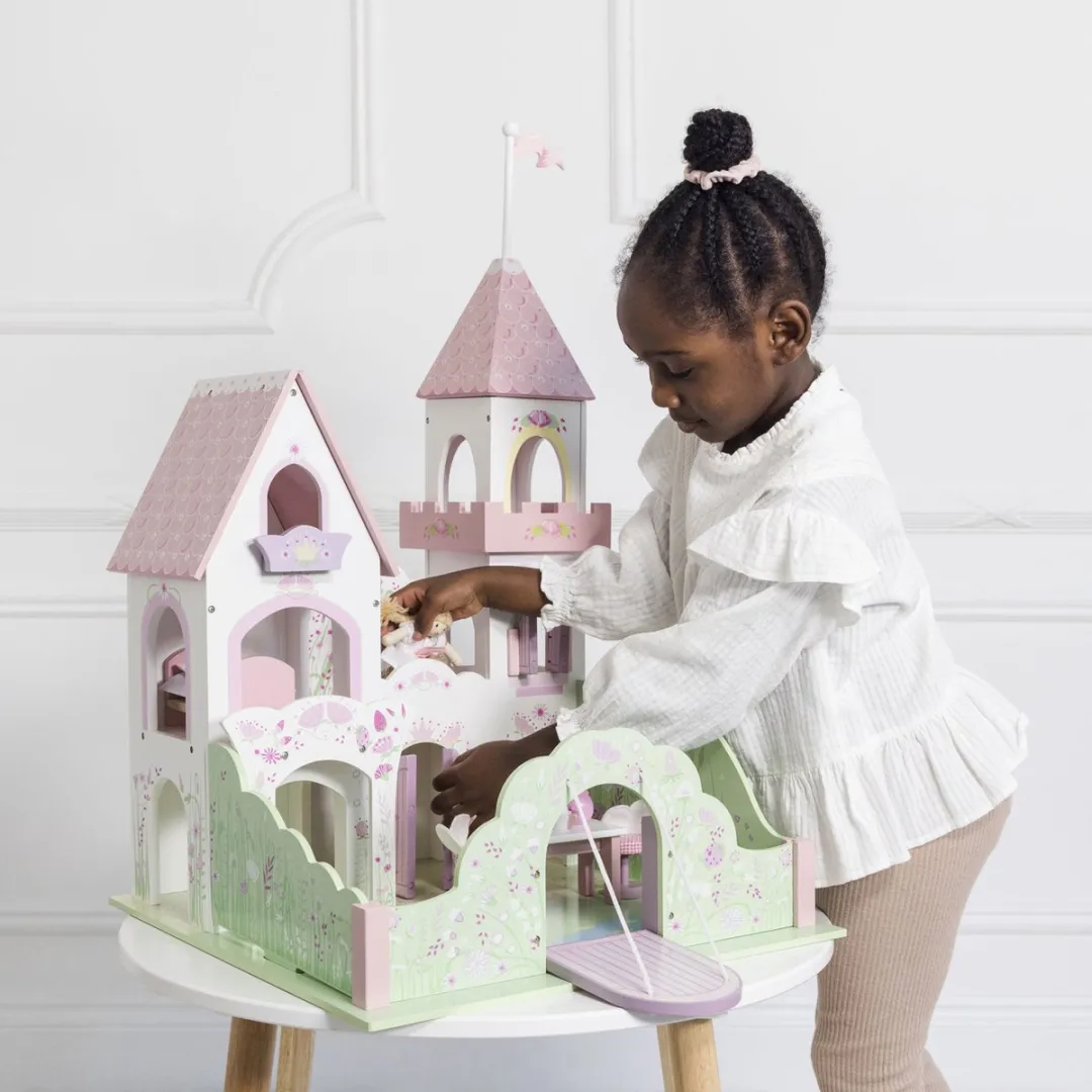 Letoyvan Pyramide d’Animaux Poppenhuisspel - Multicolor - 5 Meubels