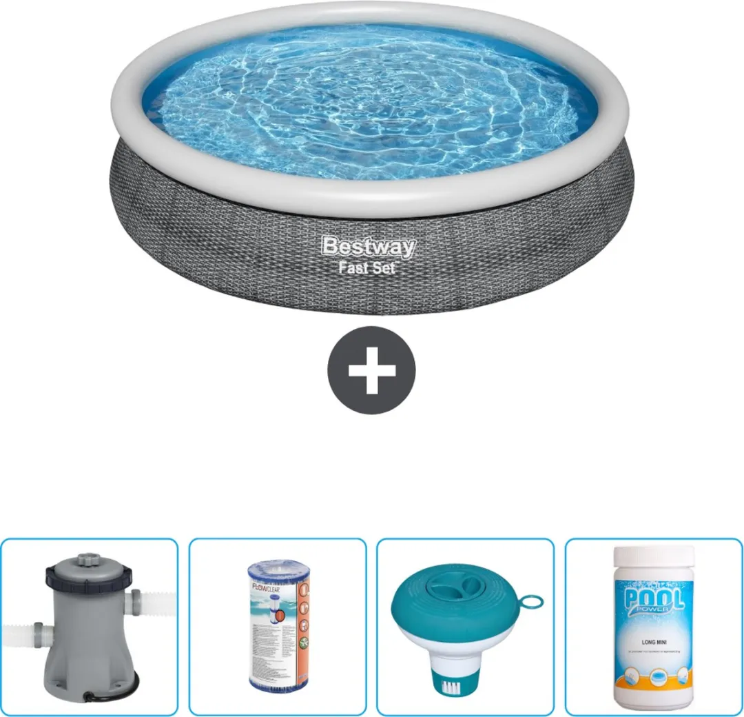 Bestway Fast Set Rond Zwembad 366x76cm