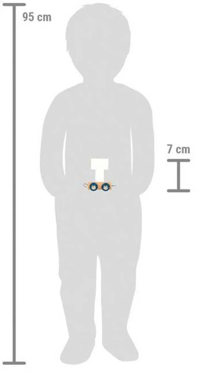Small Foot Houten Lettertrein Polar T