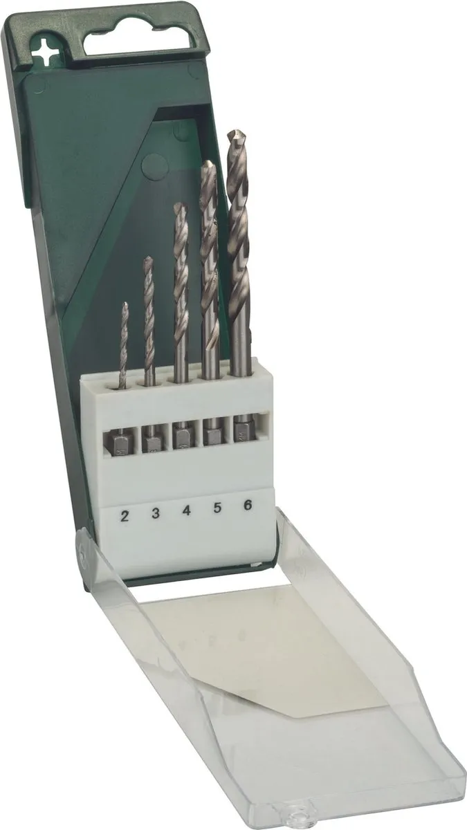 Bosch HSS-G Metaalborenset 5-delig