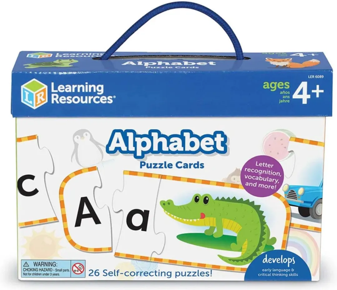 Learning Resources Alfabet Puzzelkaarten - 26 Stuks - afbeelding 6 van 6