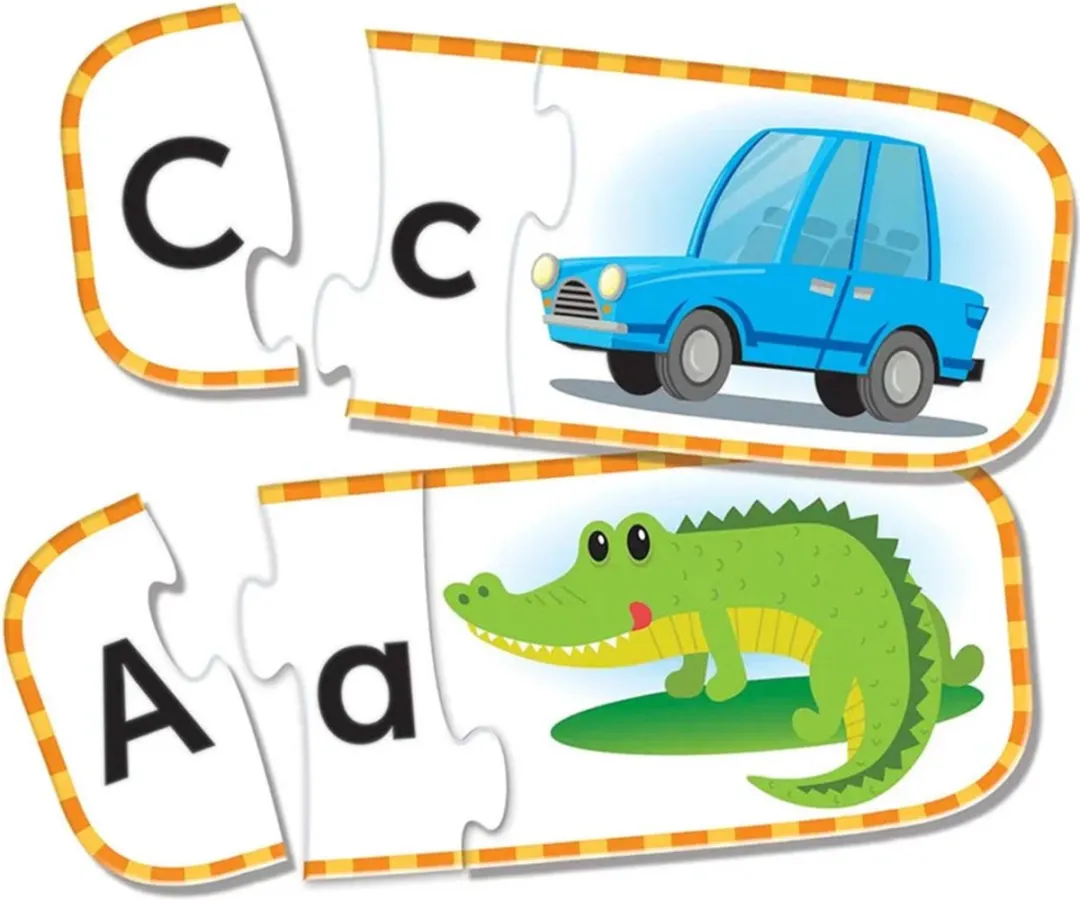 Learning Resources Alfabet Puzzelkaarten - 26 Stuks