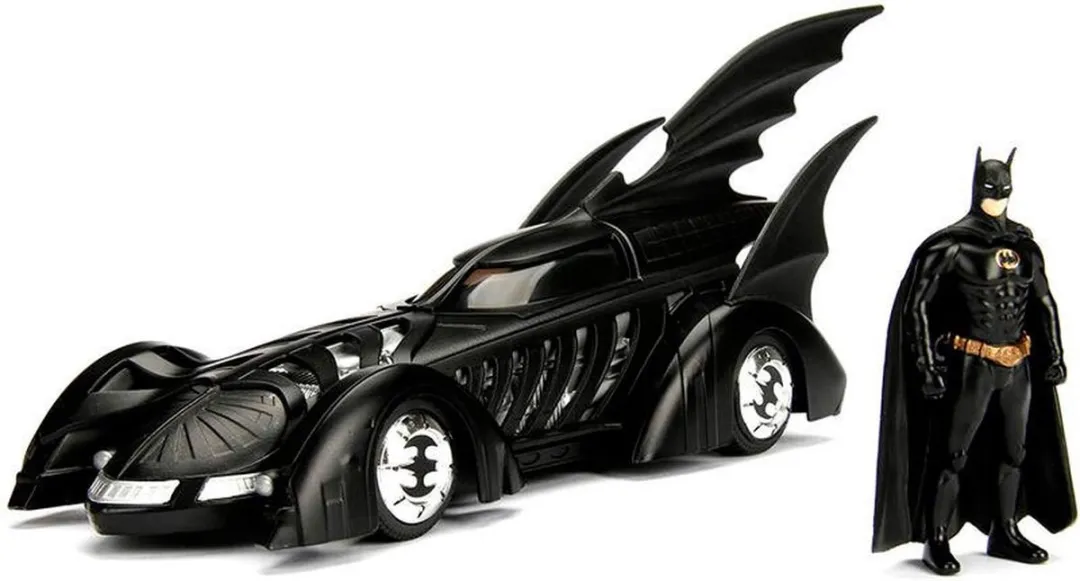 Jada Toys Batman Forever Batmobile & Batman 1:24 Schaal Set