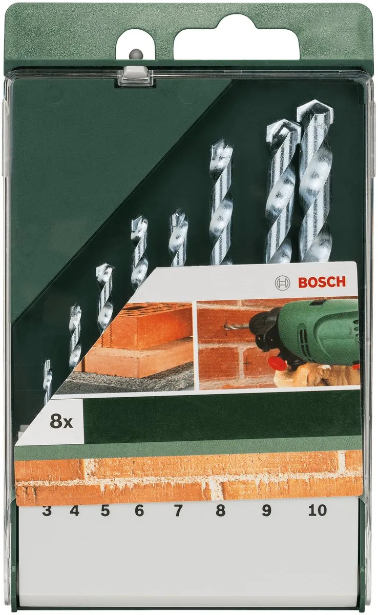 Bosch 8-delige Steenborenset