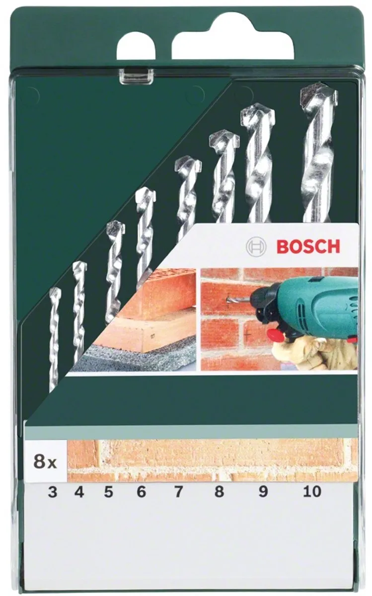 Bosch 8-delige Steenborenset