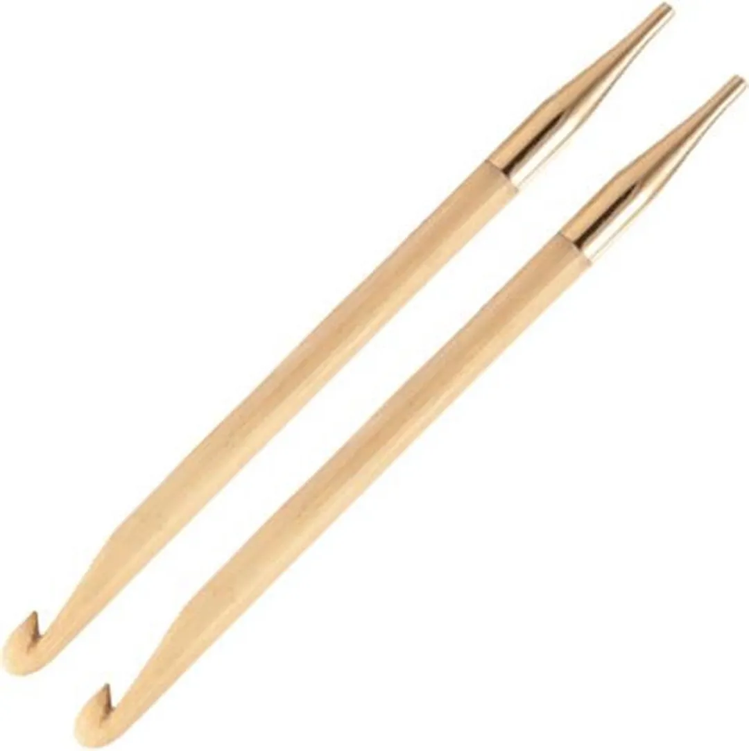 KnitPro Bamboo Afgaans Tunische Haaknaalden 5.00mm - 3 Stuks