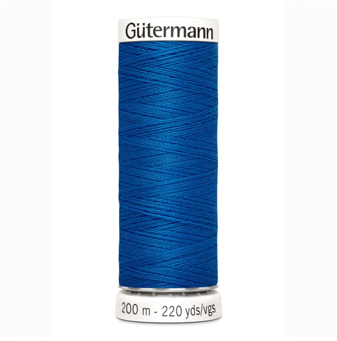 Gutermann Naaigaren Kobalt Blauw Nr 322 - 200m