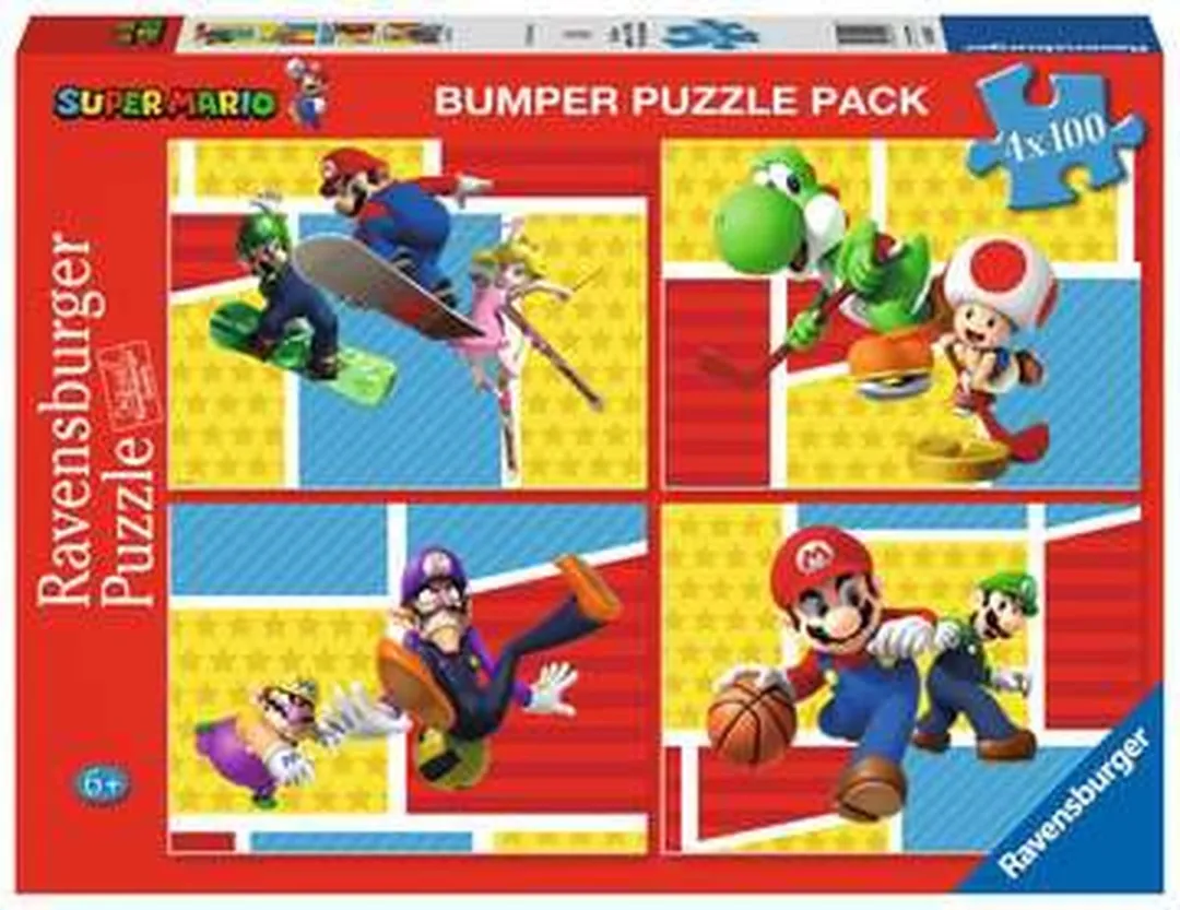 Ravensburger Super Mario Legpuzzel 100 Stuks