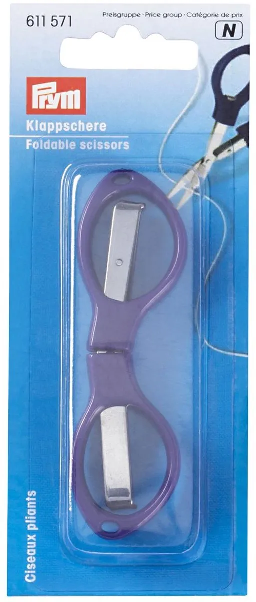 Prym Klapschaar Donkerblauw 10cm