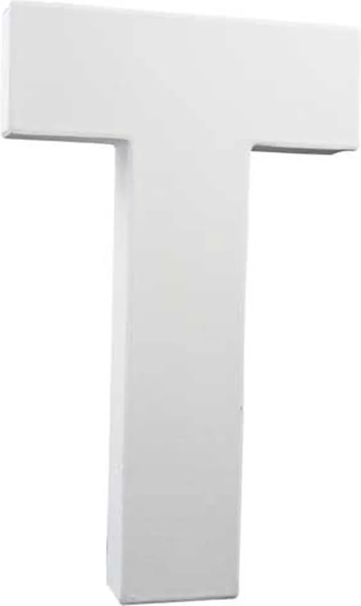 Decopatch Letter T 20,5 cm - Wit