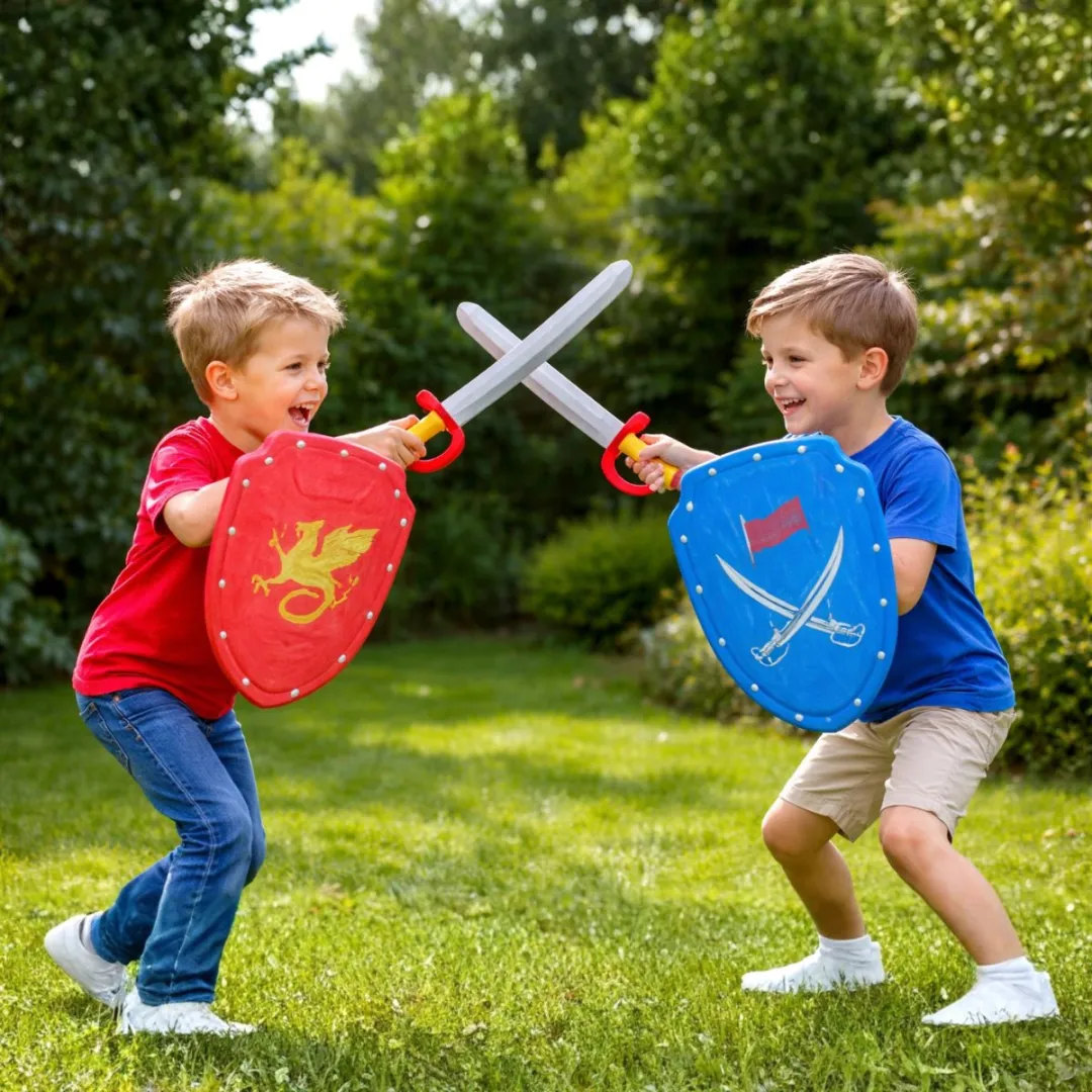Eddy Toys Ridder Speelset 58688 - Schild & Zwaard - Meerkleurig