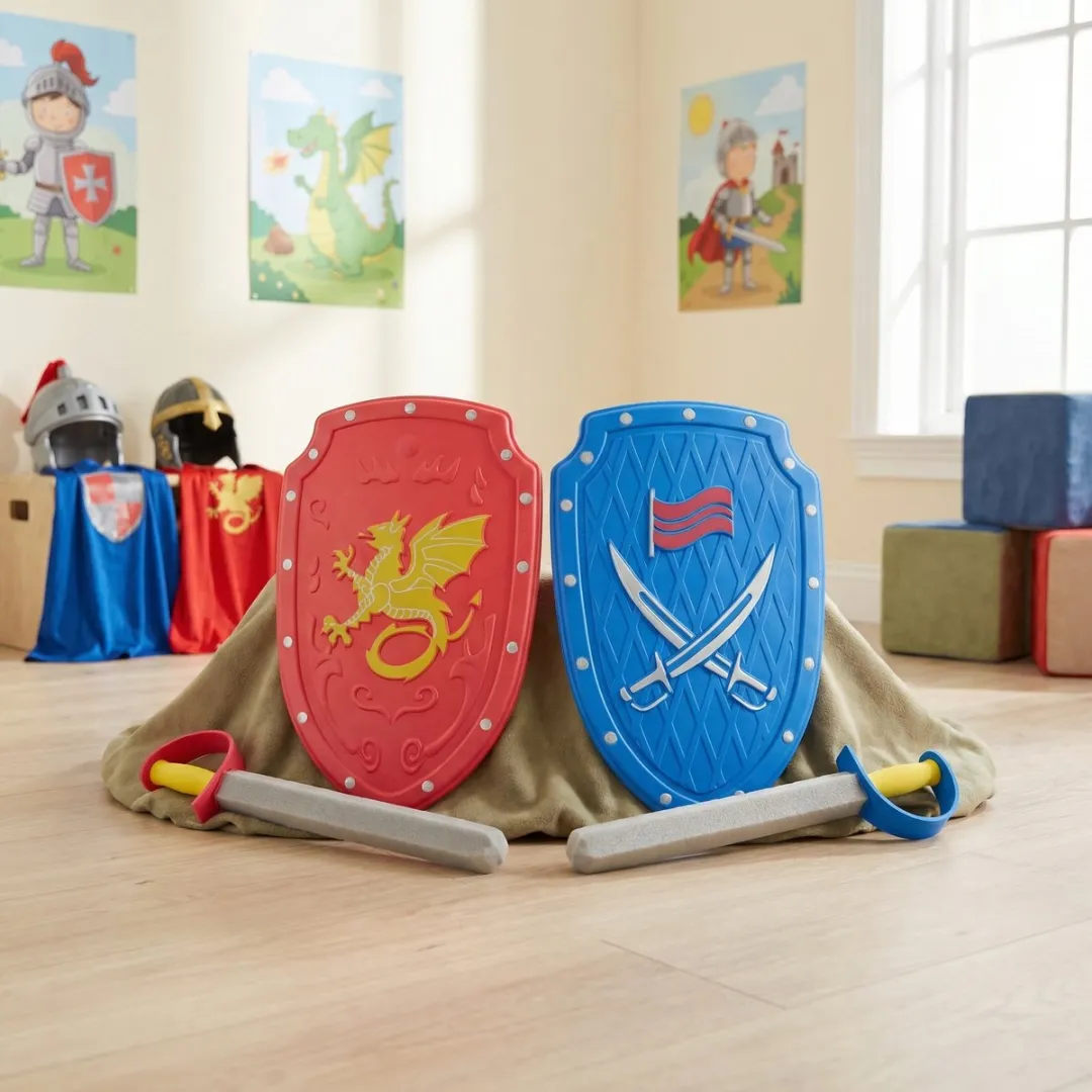 Eddy Toys Ridder Speelset 58688 - Schild & Zwaard - Meerkleurig