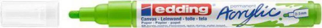 Edding Acrylic marker - Medium punt - geelgroen