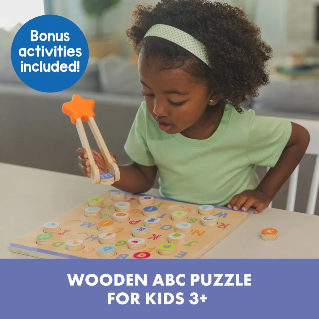 Learning Resources Houten ABC Puzzel 950EI1405 - Multicolor