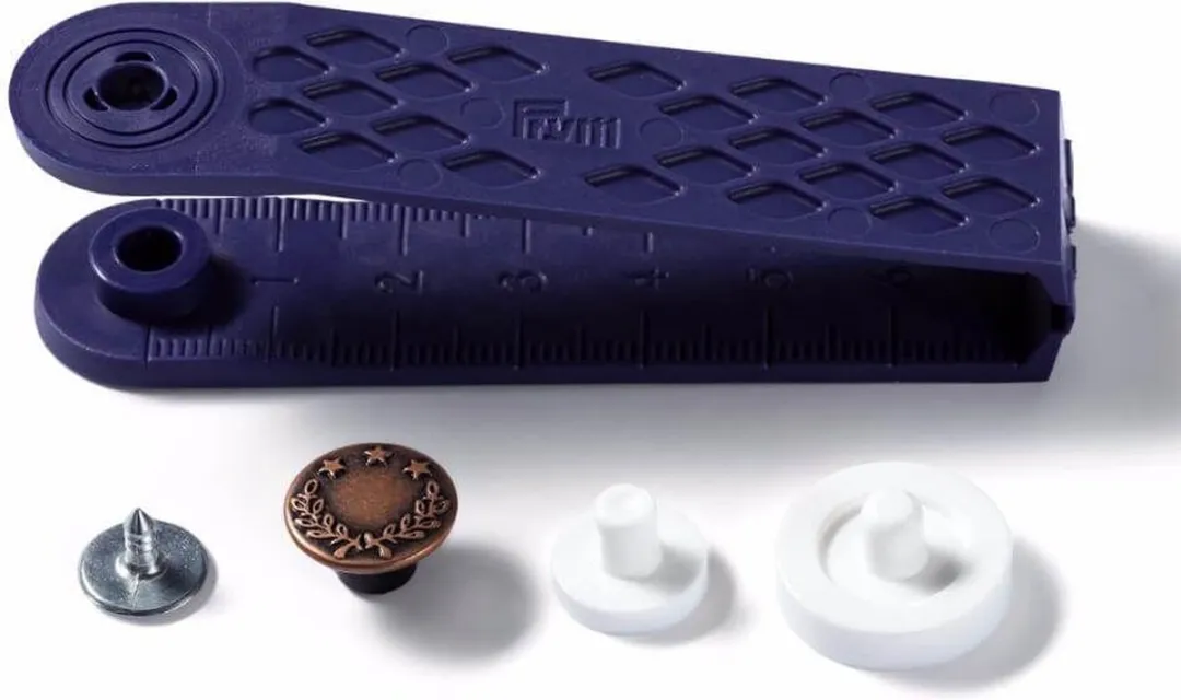 Prym Jeansknopen Lauwriërkrans 14mm Oud-koper